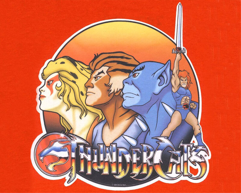 ThunderCats logo with characters