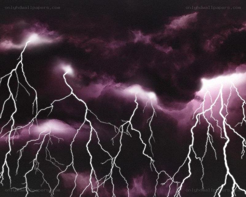 Thunderstorm with lightning