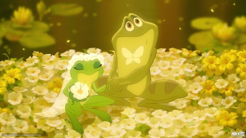 Tiana and Naveen's wedding
