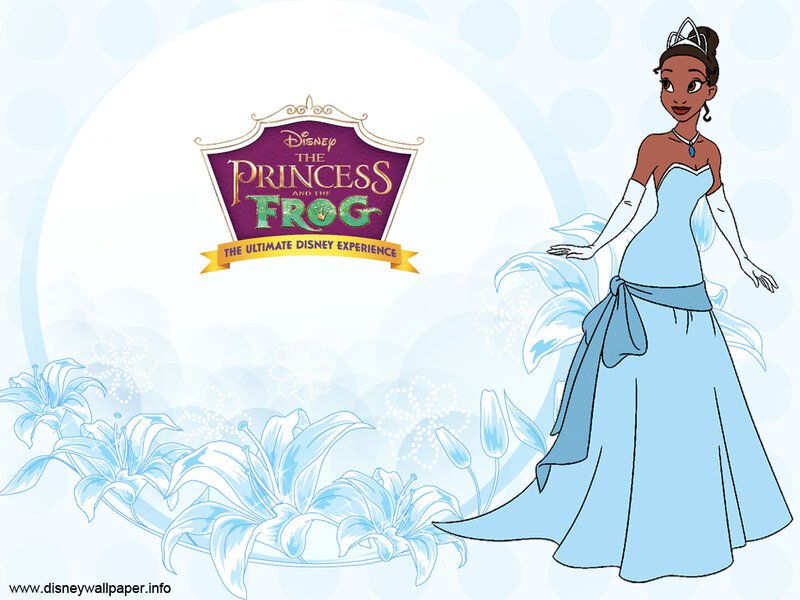 Tiana in a Blue Gown