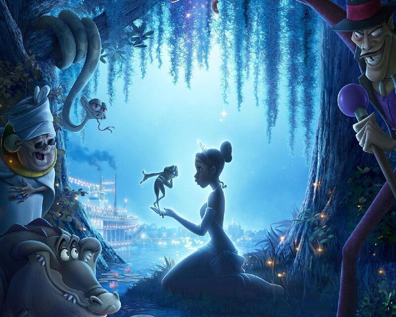 Tiana with Frog Prince