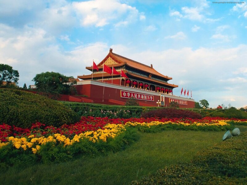 Tiananmen Gate — Red, Serene