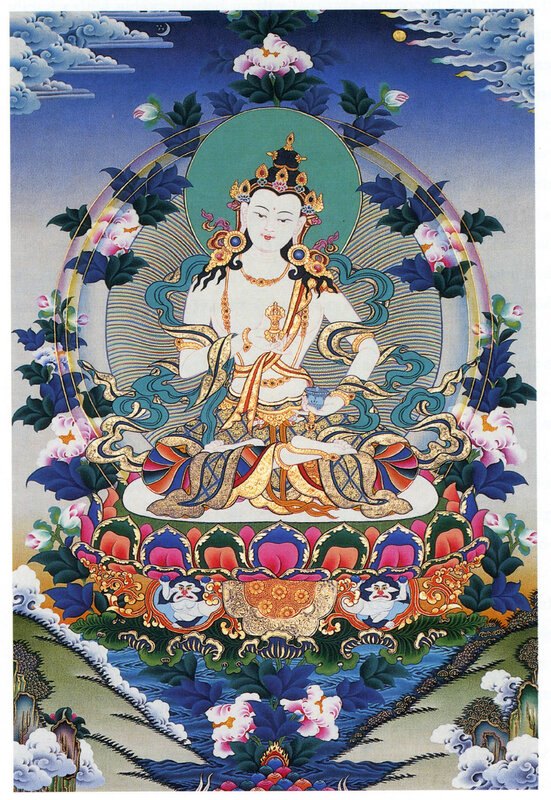 Tibetan Buddhist deity painting