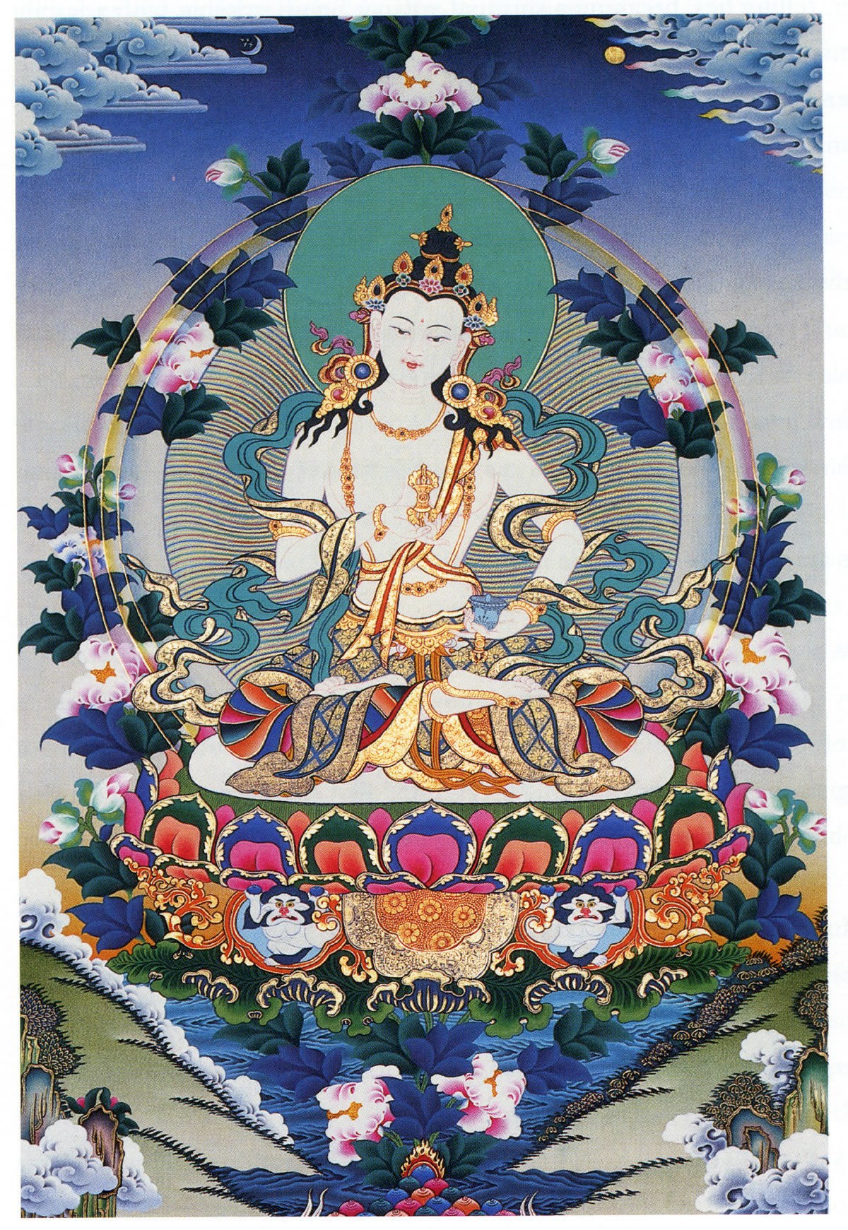 Tibetan Buddhist deity painting