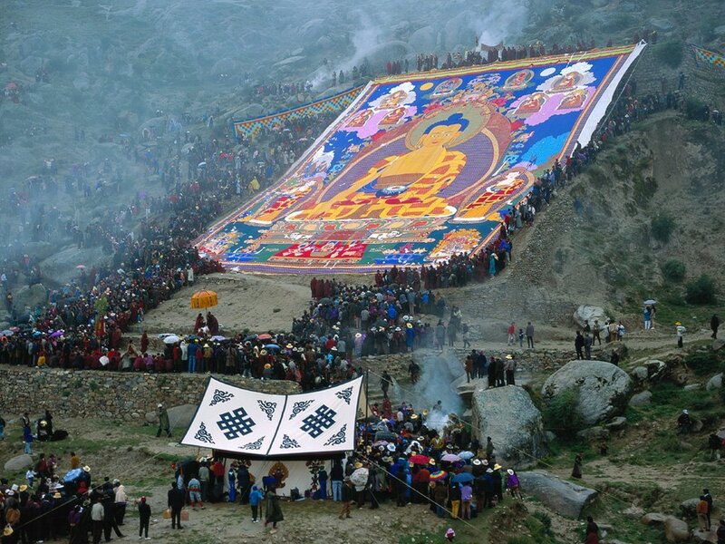 Tibetan Buddhist festival