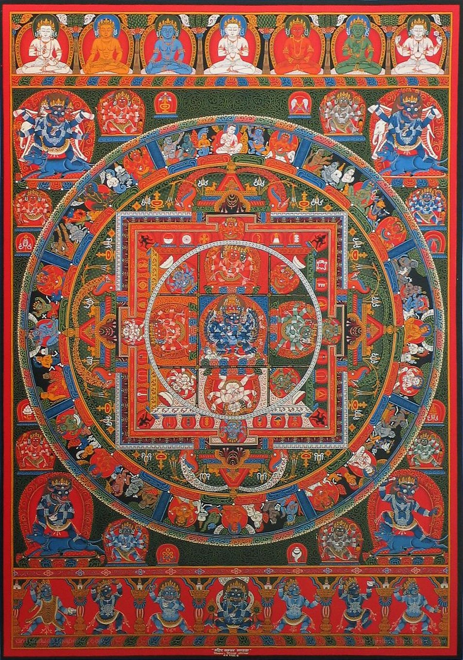 Tibetan Buddhist mandala