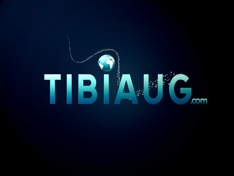 Tibiaug logo with globe