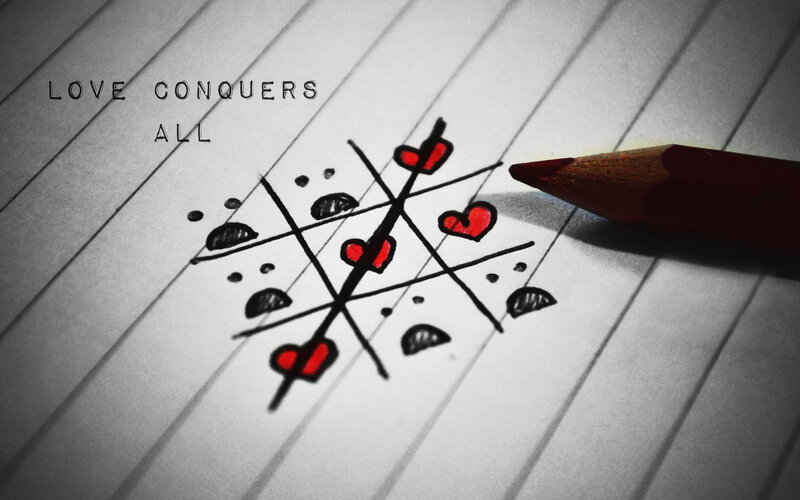 Tic-tac-toe Game on Paper