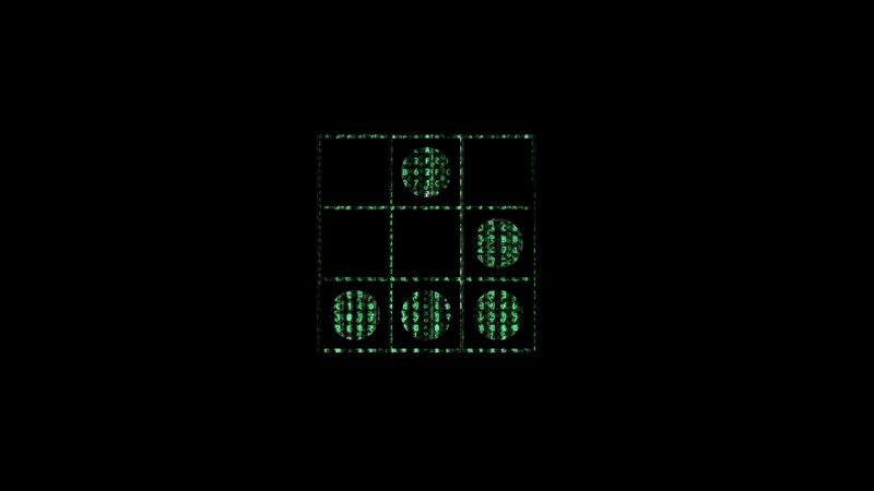 Tic-tac-toe Grid — Black