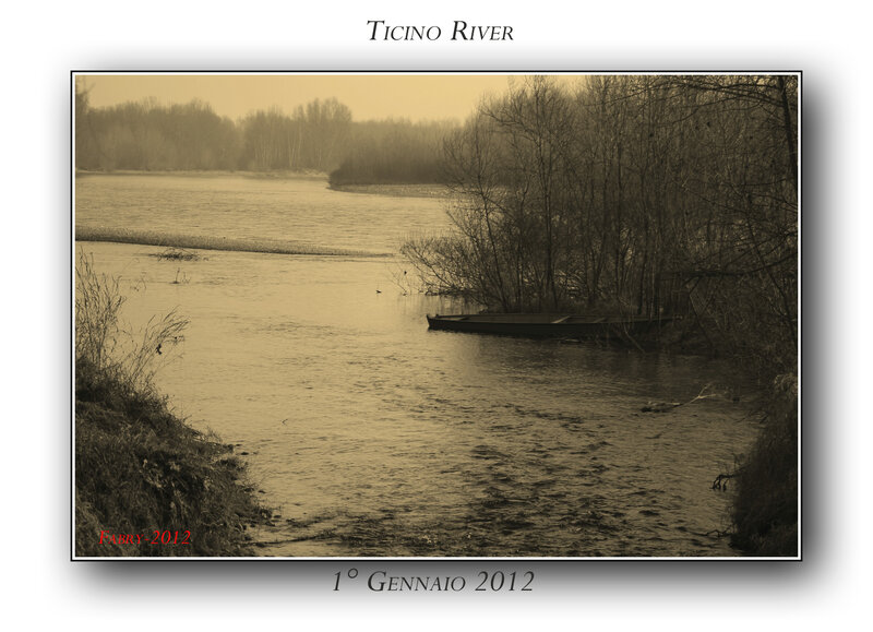 Ticino River Landscape