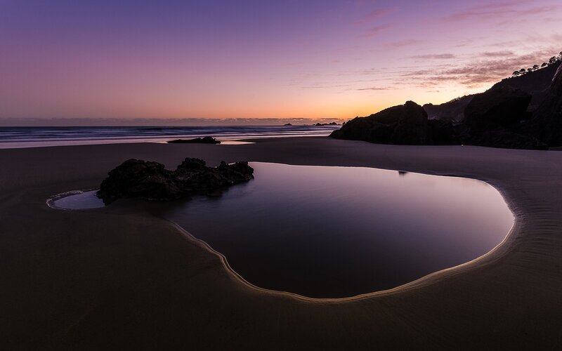 Tidal Pool on Beach
