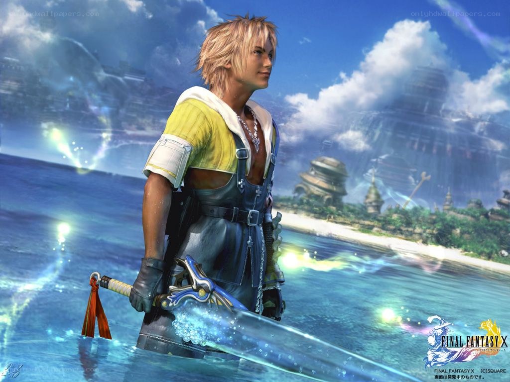 Tidus in Final Fantasy X
