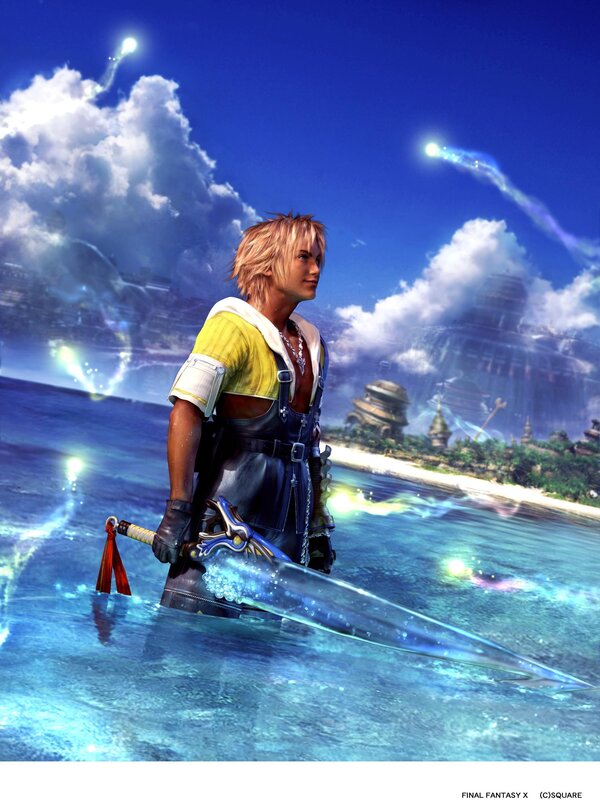 Tidus in Spira's waters