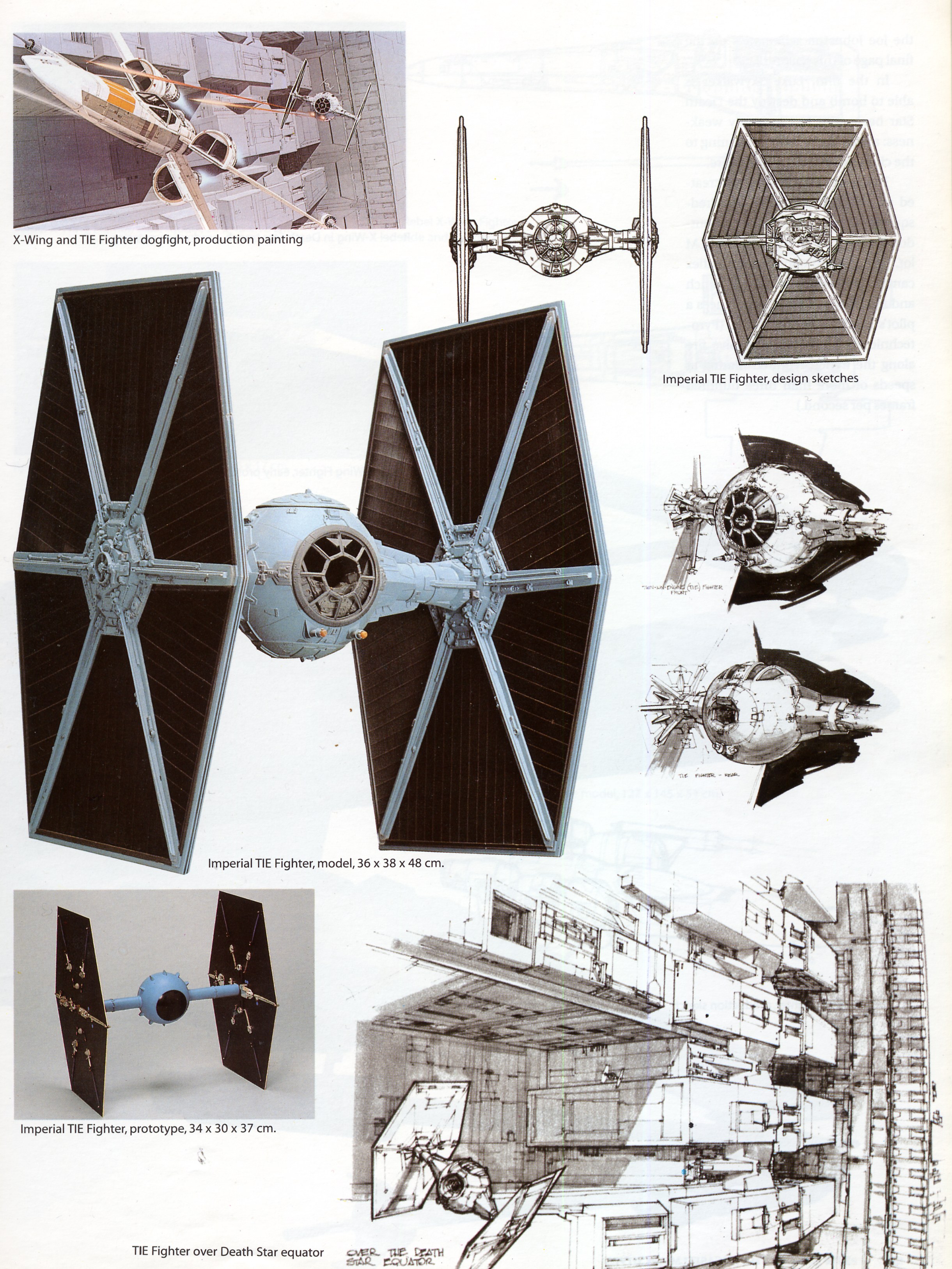 TIE Fighter design concepts