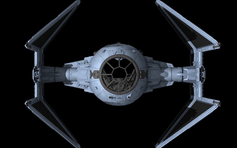 TIE fighter from Star Wars