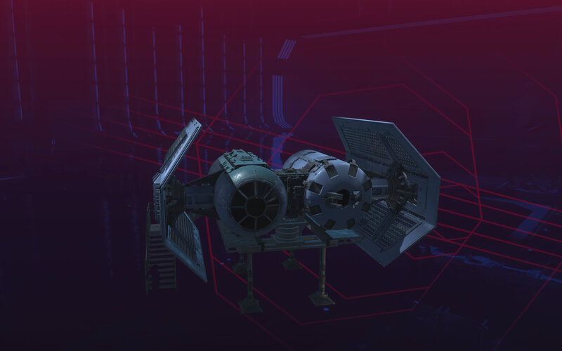 TIE Fighter on Display