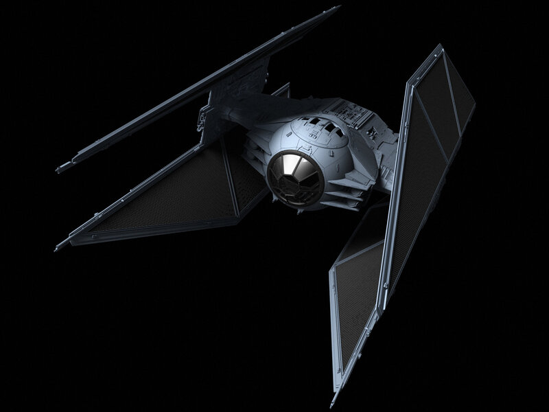 TIE fighter spacecraft