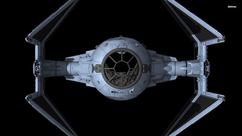 TIE Fighter Spacecraft — Gray