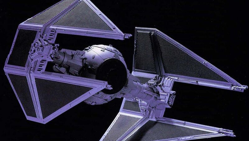 TIE Fighter Spacecraft — Purple