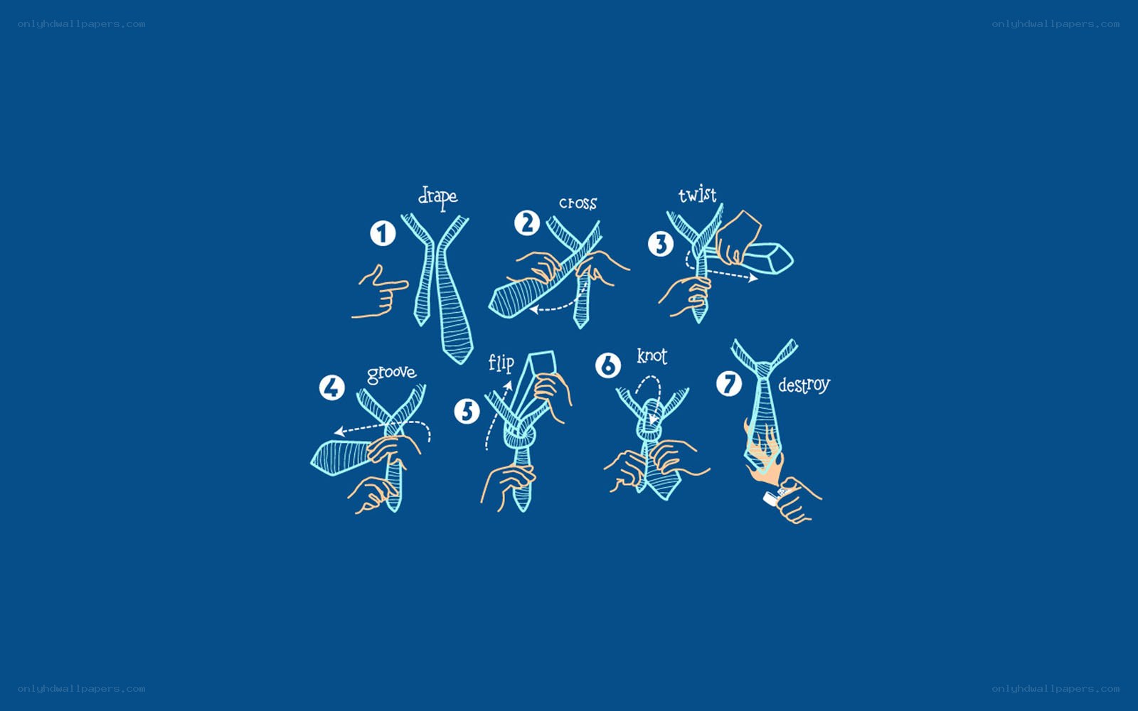 tie-tying instructions
