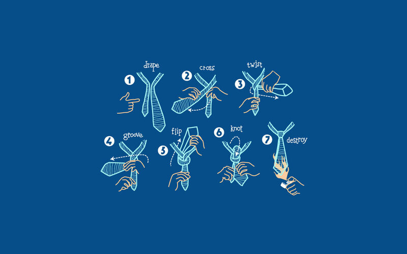 tie-tying instructions