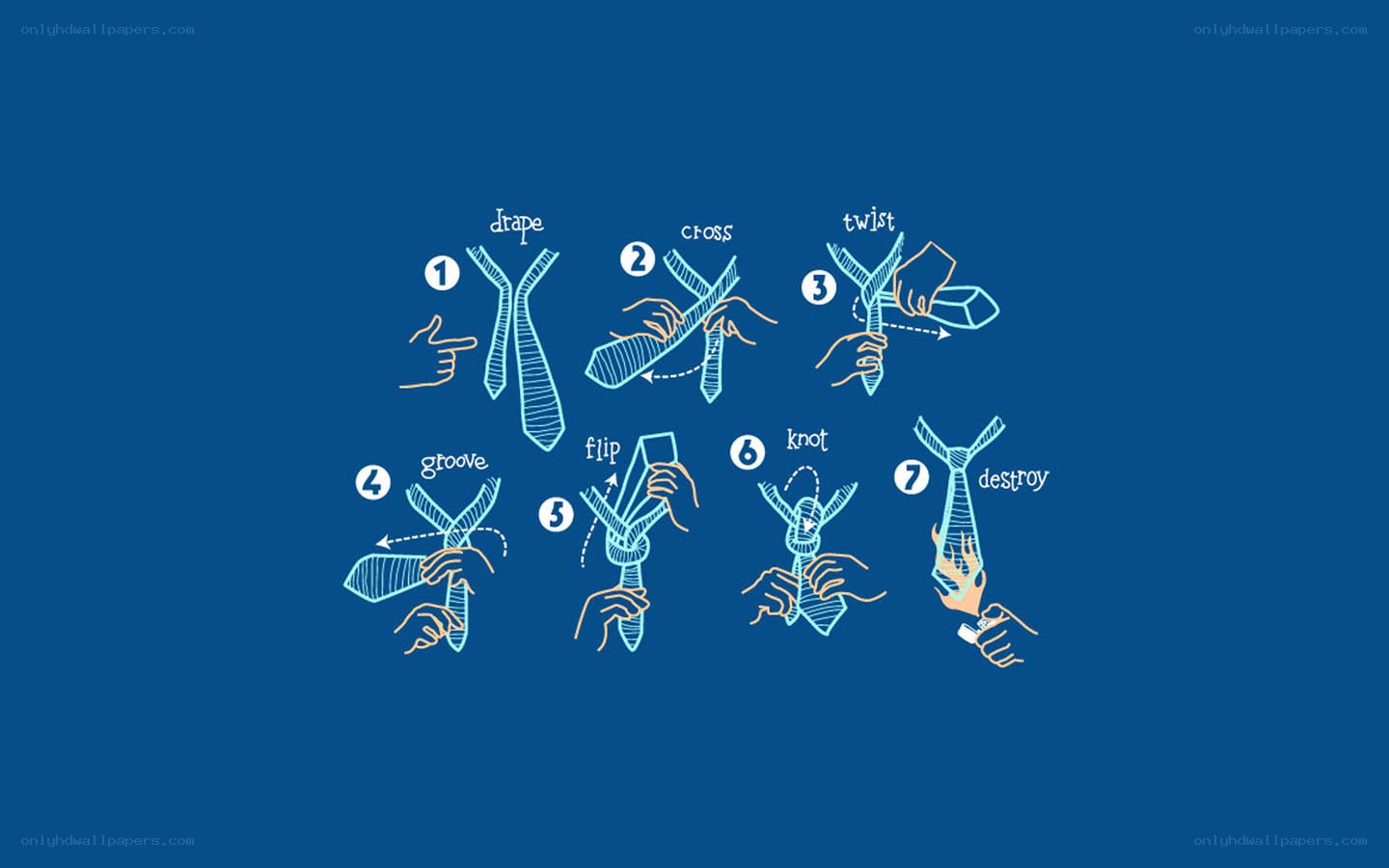 tie-tying instructions