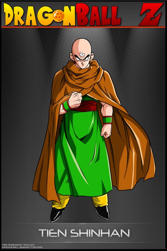 Tien Shinhan from Dragon Ball Z