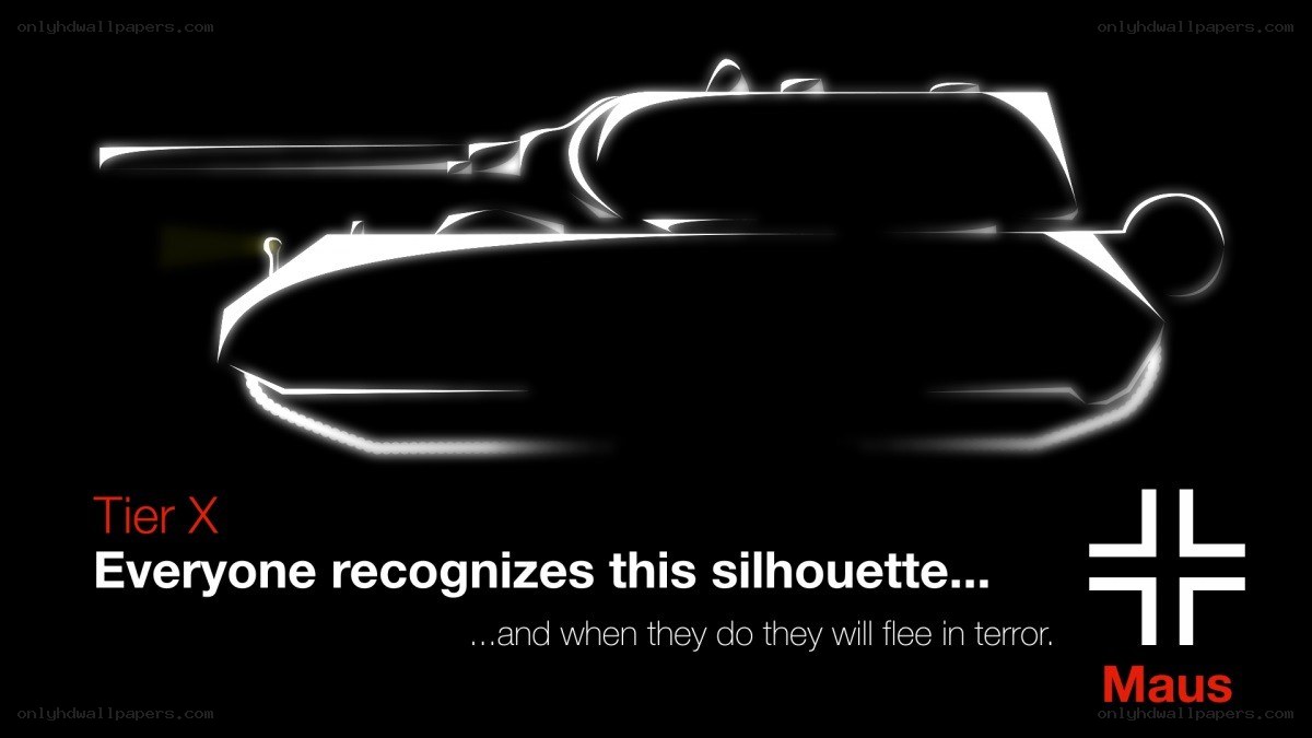 Tier X tank silhouette