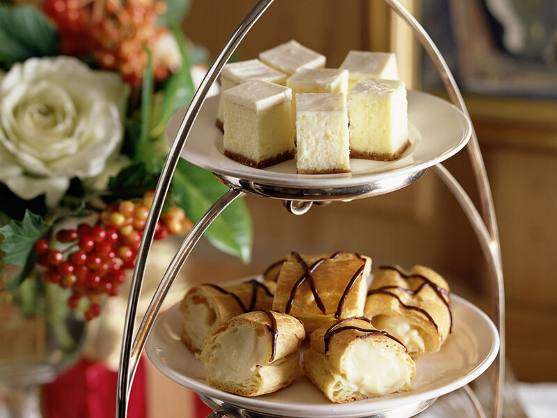 Tiered Dessert Stand — White