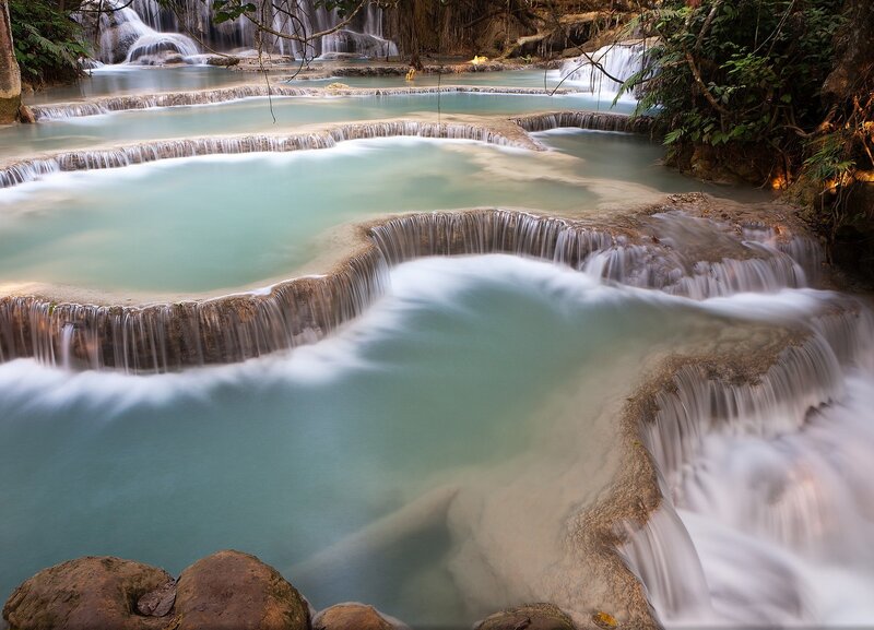 Tiered Waterfall Pools
