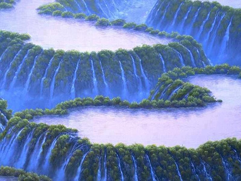 Tiered Waterfalls