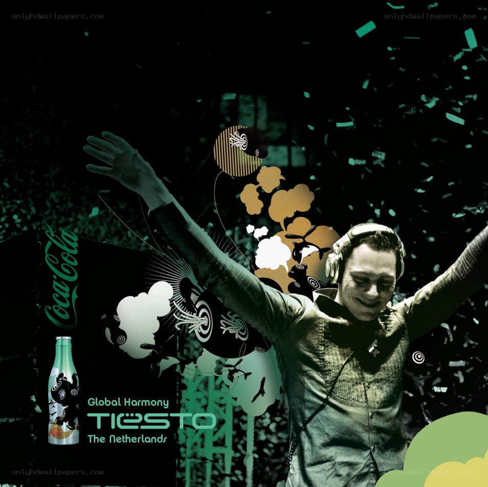 Tiesto at a concert