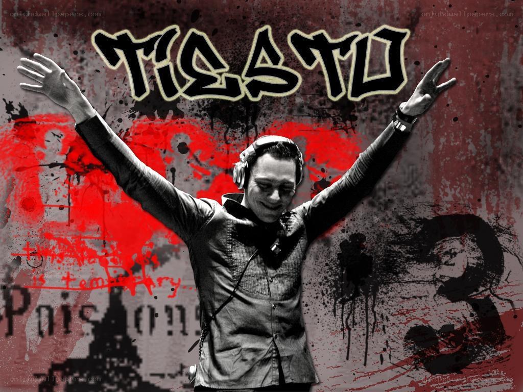 Tiesto concert artwork
