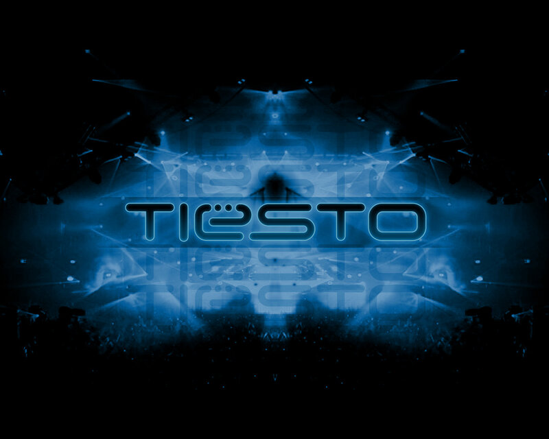 Tiesto concert stage