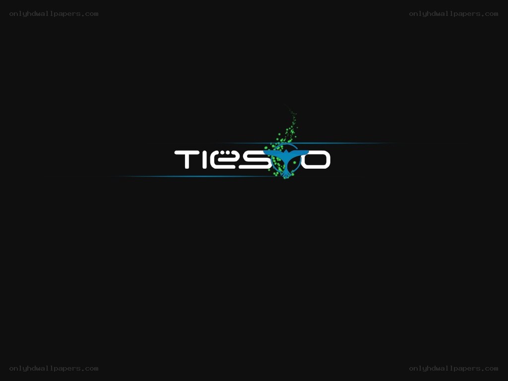 Tiesto logo on black