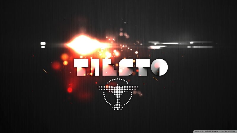 Tiesto Logo with Sparks