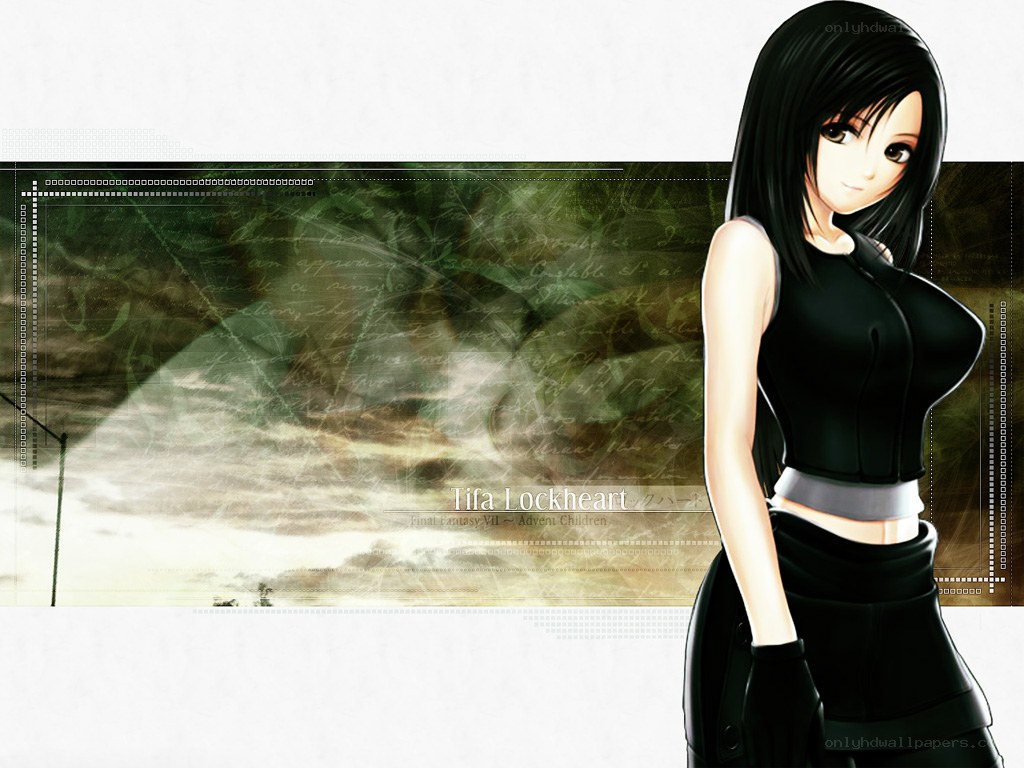 Tifa Lockhart character art