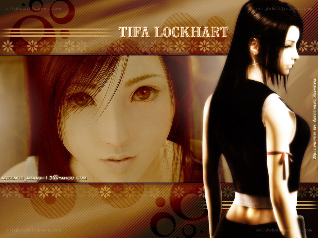 Tifa Lockhart character wallpaper