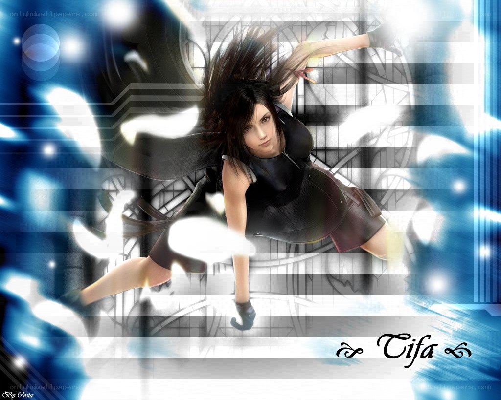 Tifa Lockhart in action