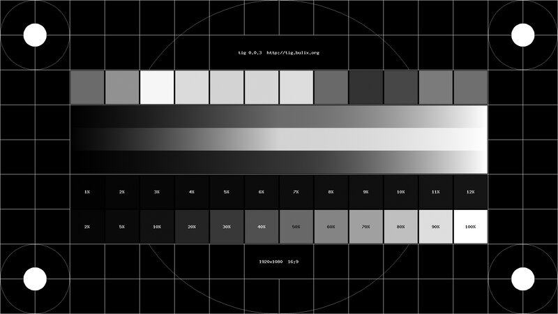 TIG test pattern