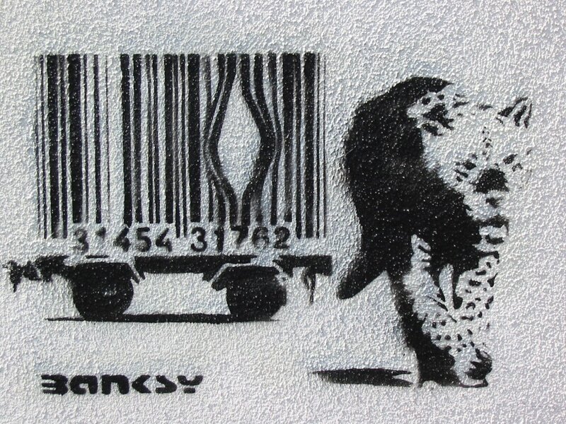 Tiger and Barcode