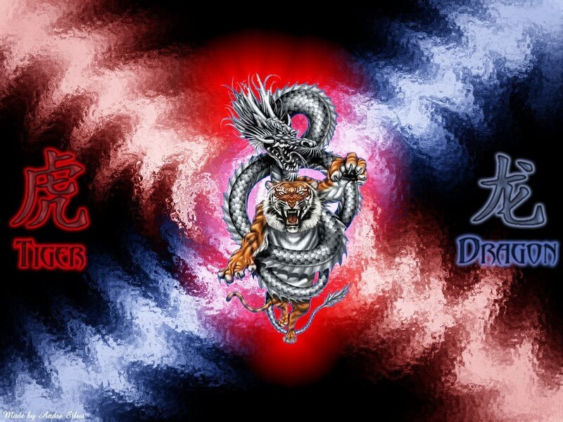 Tiger and Dragon Artwork