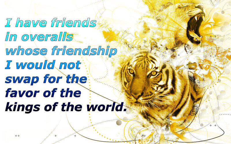 Tiger and Lion Heads — Yellow