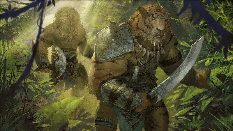 Tiger and Lion Warriors