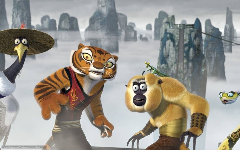 Tiger and Monkey Characters