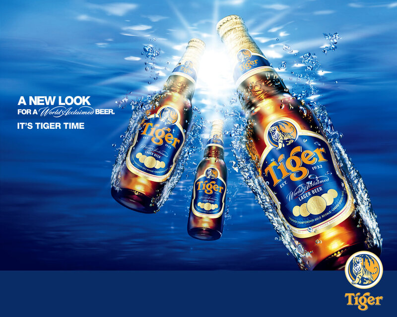 Tiger Beer Bottles