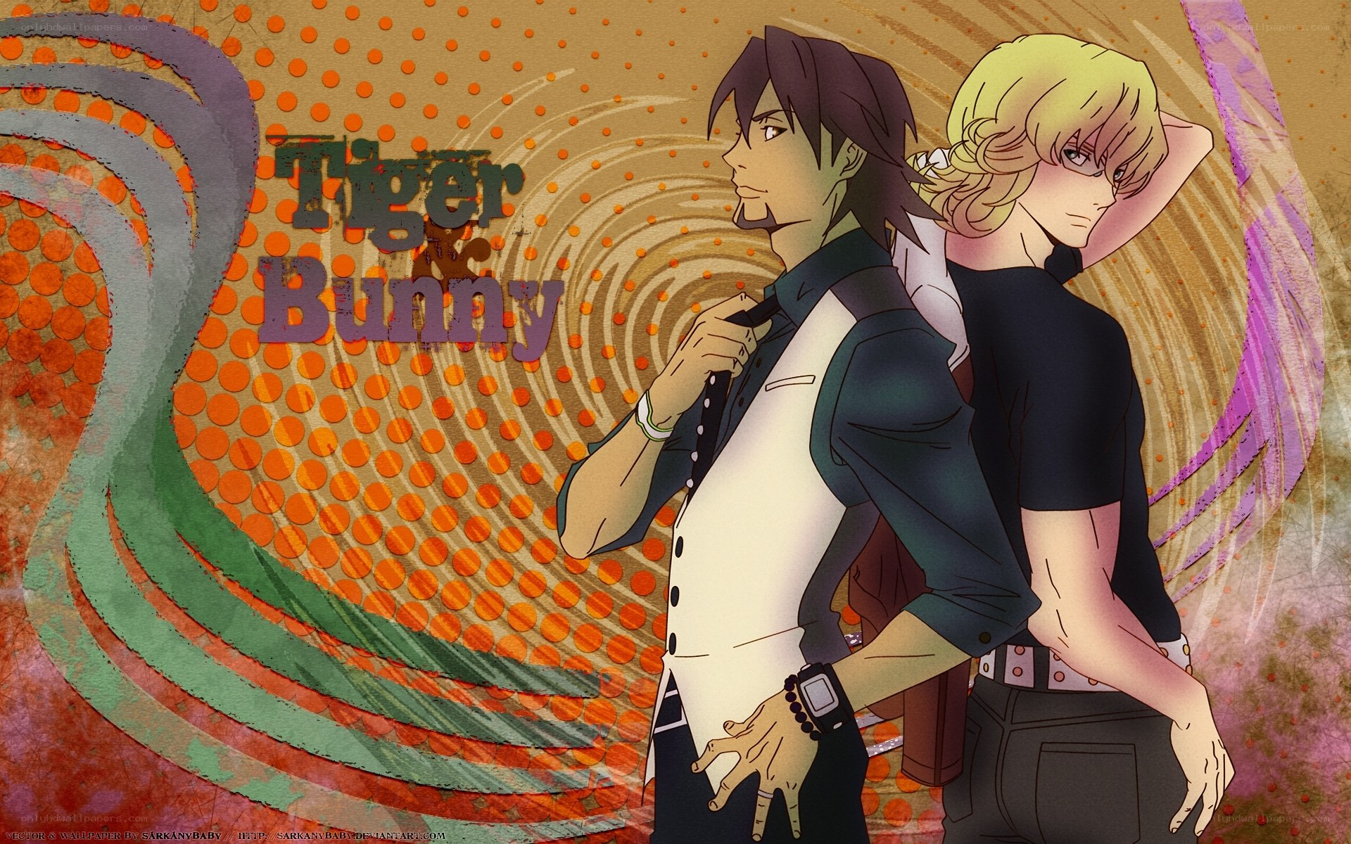 Tiger & Bunny anime art