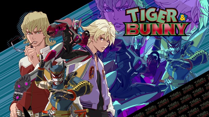 Tiger & Bunny anime promotional art