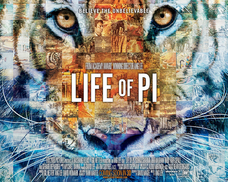 Tiger Collage Poster