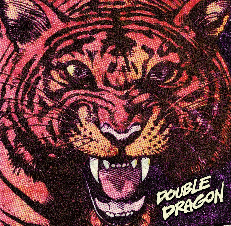 Tiger Face in Comic Style